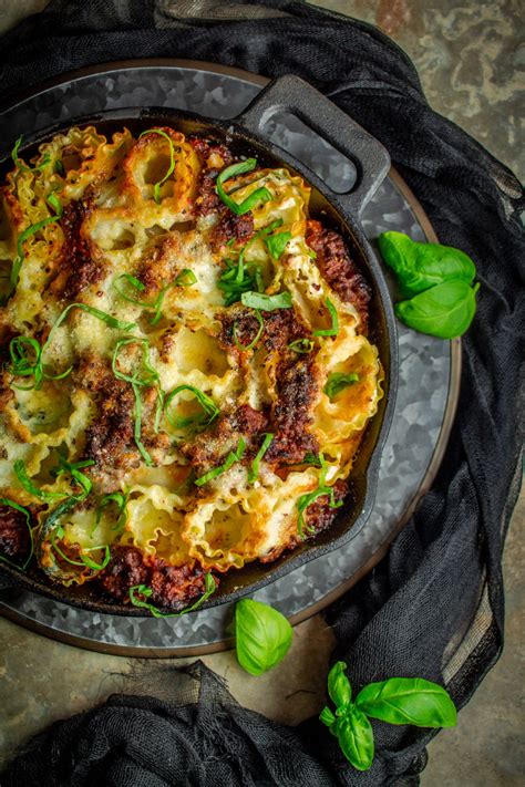 Cast Iron Skillet Lasagne With Burrata A Kitchen Memoir