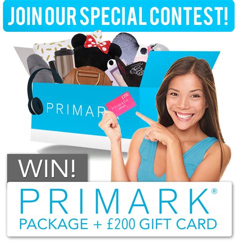 Win £200 to Spend at Primark | Primark gifts, Primark ...