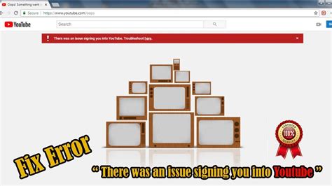 Something went wrong on youtube. Cara mengatasi browser chrome tidak bisa masuk ke akun ...