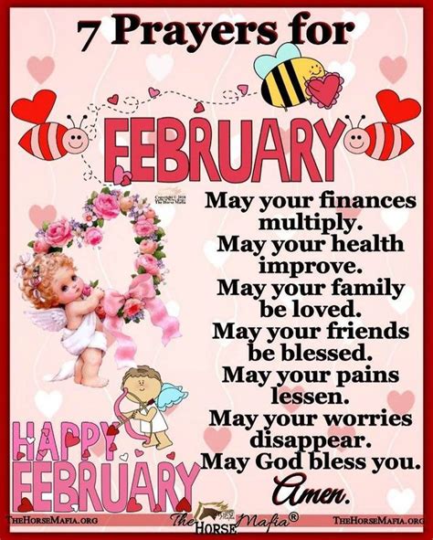 New month quotes and prayers. The Horse Mafia on Instagram: "7 Prayers for February ...