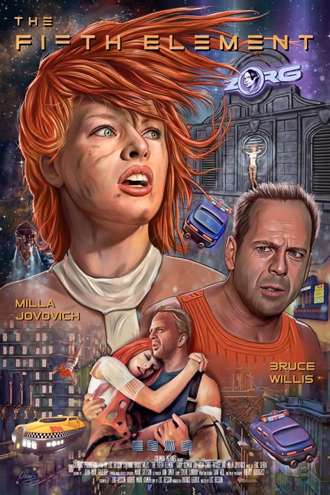 The Fifth Element 1997 1364 2048 By Oscar Martinez The Fifth Element Movie Fifth Element