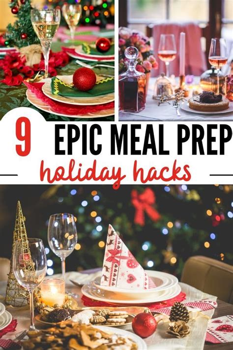 1 hr and 5 mins. Holiday Meal Prep Ideas - Make Ahead Christmas Dinner Ideas! | Holiday meal prep, Holiday ...