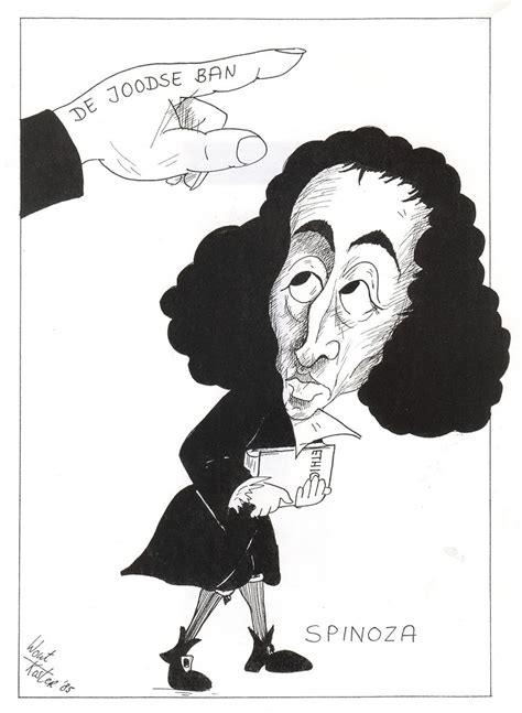 Benedictus De Spinoza Spinoza Cartoon Van De Turkse Nalan Kurunç
