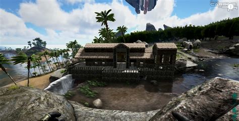 Quaint Wood And Thatch House In Ark Survival Evolved Ark Survival