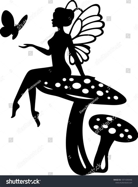 1960 Sitting Fairy Silhouette Images Stock Photos And Vectors