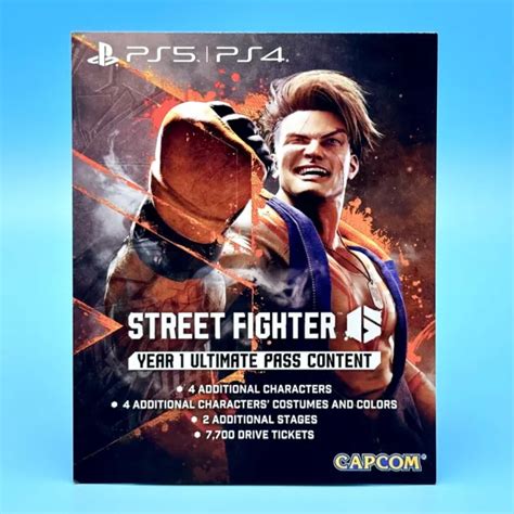Street Fighter 6 Collectors Edition Year 1 Ultimate Pass Content Dlc