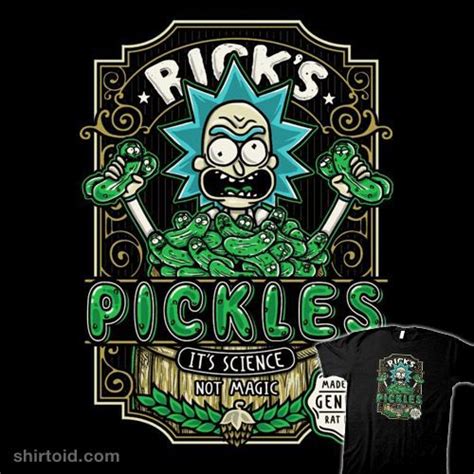 Ricks Pickles Rick And Morty Poster Rick And Morty Characters Rick
