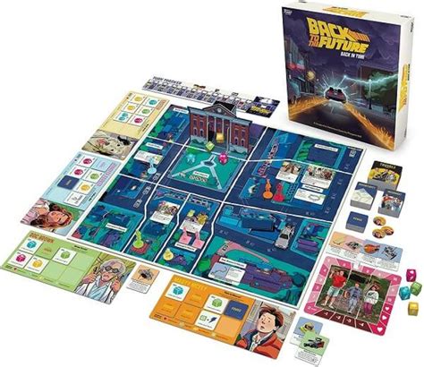 Back To The Future Back In Time Board Game The Foyager