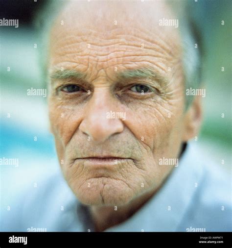 Portrait Of Senior Man Stock Photo Alamy