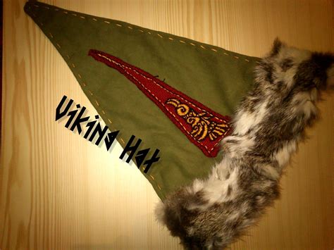 Viking Triangle Hat Vikings Viking Embroidery Medieval Hats