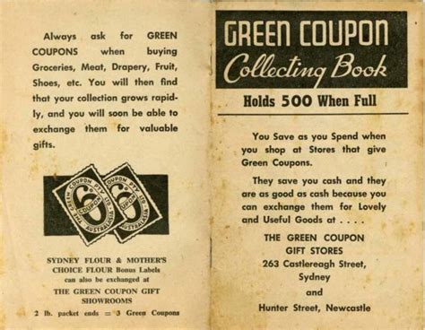Remember Green Coupons Photo Time Tunnel