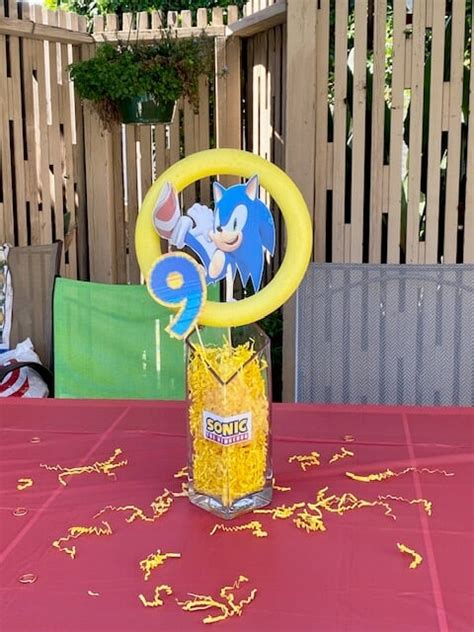 Sonic The Hedgehog Party Ideas Moms Munchkins Vlrengbr