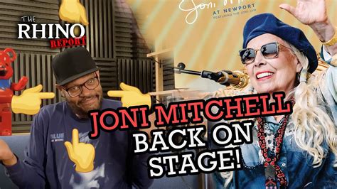 A Miraculous Return Joni Mitchell Live At Newport Youtube