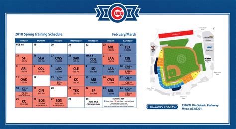 A Look At Cubs Spring Training Season Tickets Bleed Cubbie Blue