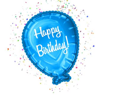 Happy Birthday Balloon Clipart Cu
