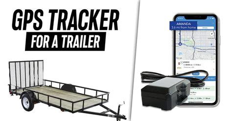 gps tracker for a trailer secure your equipment trailers