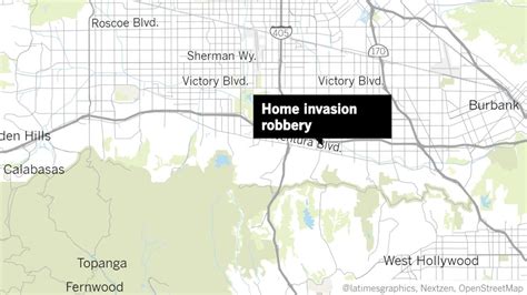 Police Seek Five Men In Sherman Oaks Home Invasion And Robbery Los