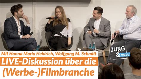 Schmidt is a mathematician born in 1933. LIVE-Event über politische Filme & die Werbebranche mit Wolfgang M. Schmitt & Hanna Maria ...