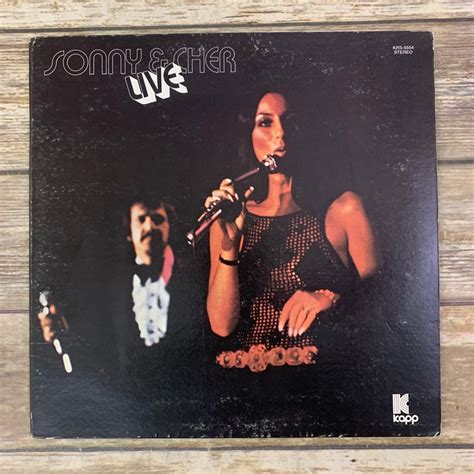 Sonny And Cher Live 1971 Vintage Vinyl Record Lp Krs 5554 Etsy
