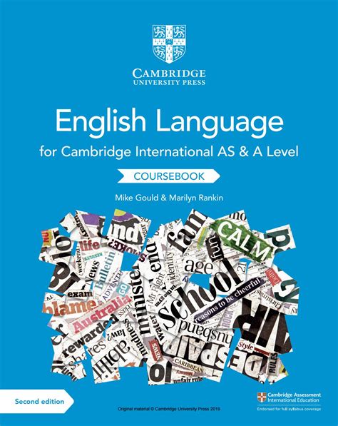 Cambridge International As A Level English Language Coursebook By