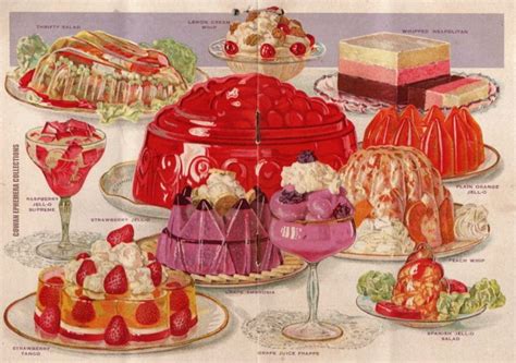 More Jello Images Vintage Recipes Jell O Vintage Cooking