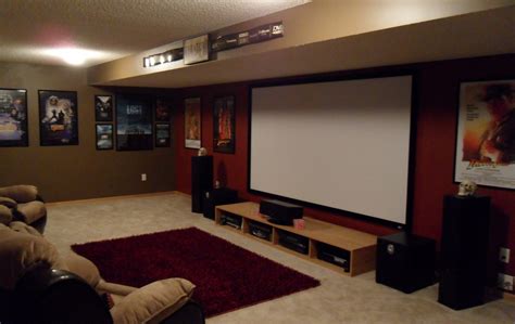 Most of the home theater ideas the internet has to offer assume that you're. BluBrown's Home Theater Gallery - BluBrown's Basement HT ...