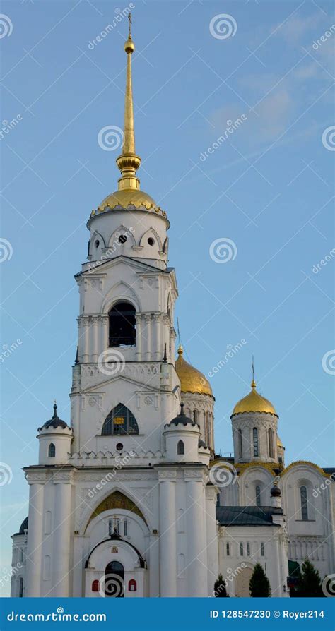 Holy Dormition Cathedral In Vladimir Stock Photo Image Of Christian