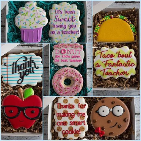 Teacher Appreciation Cookies Cookie Business Sugar Cookies Sugar