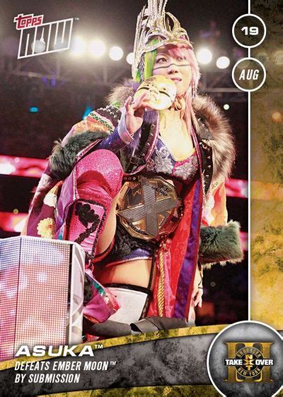 Asuka Defeats Ember Moon By Submission Nxt Takeover Brooklyn Iii