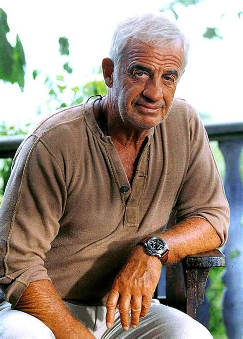 A poor student, he channeled his energies into boxing and football, but by his twenties, decided that acting would be his true calling. Jean Paul Belmondo sporting his Panerai submersible | Rubber B