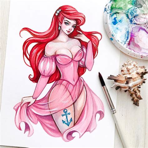 Sexy Disney Princess Pinups