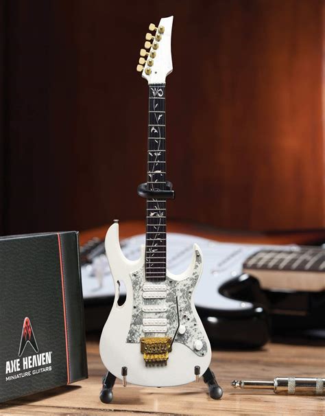 Buy Axe Heaven Steve Vai Signature White Jem Mini Guitar Replica Sv