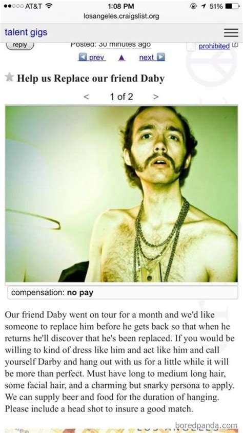 51 Most Hilarious And Crazy Ads On Craigslist