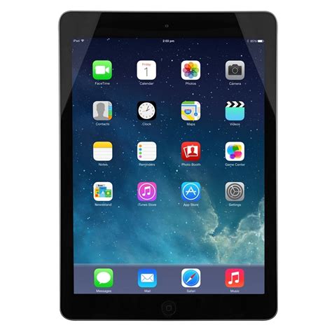 Apple Ipad Air Gb Retina Display Wifi Tablet Space Gray Md Ll A Ebay
