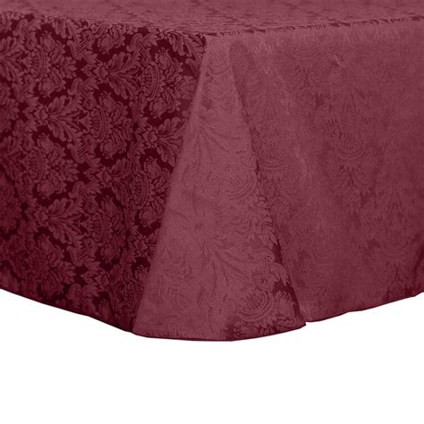Ultimate Textile Saxony Oval Polyester Tablecloth Set Of 2 Wayfair
