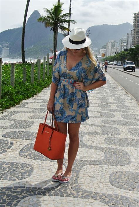 Rio De Janeiro Look Praia Túnica Layla Monteiro