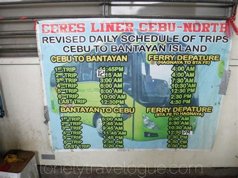 Cebu How To Go To Bantayan Island Lonely Travelogue