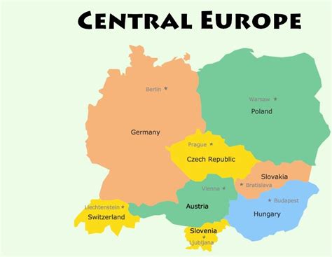 Central Europe Europe Holidays
