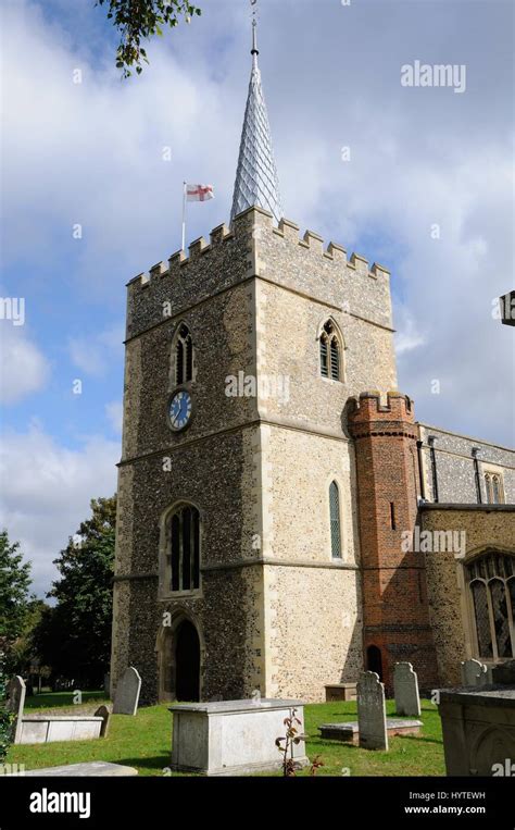 Great St Mary Church Sawbridgeworth Hertfordshire Stock Photo Alamy