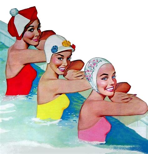 Pin by 𝕸𝖆𝖈𝖎𝖊 on Retro Vintage Vintage pool parties Pool art Vintage swim