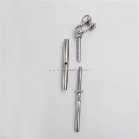 316 Stainless Steel Jaw Swage Stud Turnbuckle Deck Cable Railing