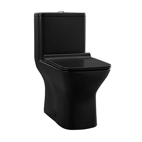 Swiss Madison Carre 1 Piece 08128 Gpf Dual Flush Square Toilet In