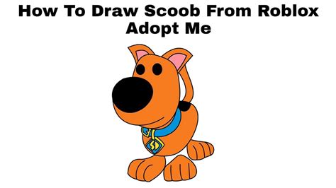 With these tutorials, your child will no longer draw stick dog figures! How To Draw Scoob From Roblox Adopt Me - Step By Step ...