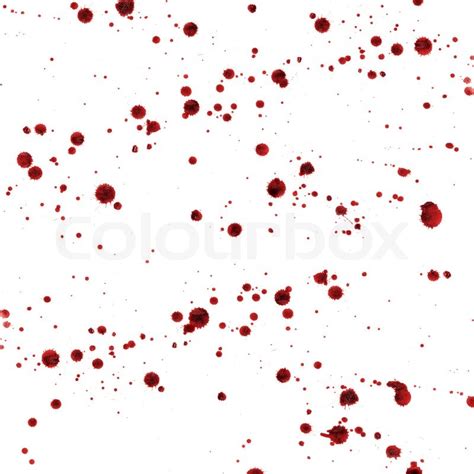Spots And Splashes Of Blood Stock Photo Colourbox