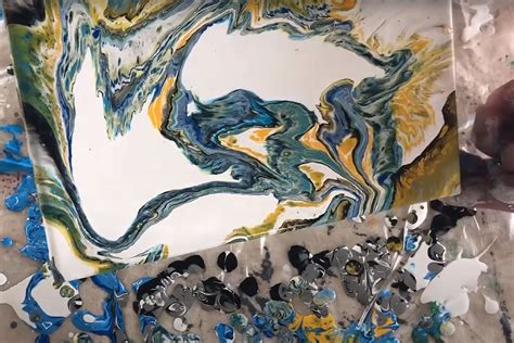 9 Basic And Advanced Acrylic Pouring Techniques To Try Today Ken
