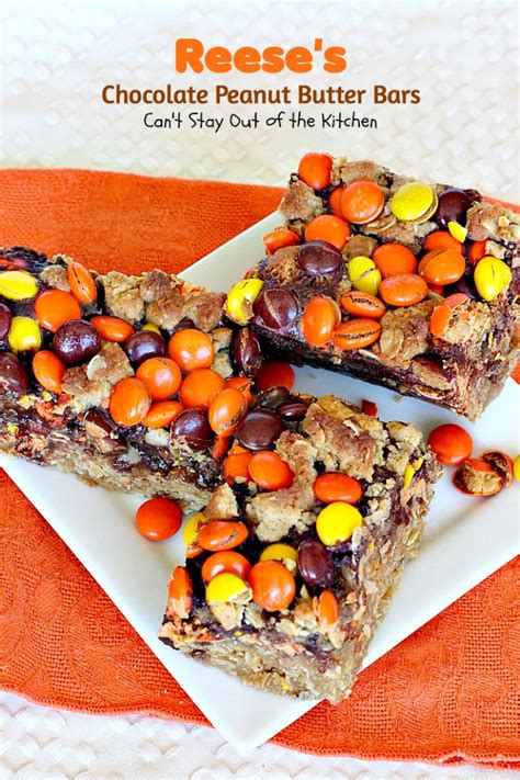 Reeses Chocolate Peanut Butter Bars
