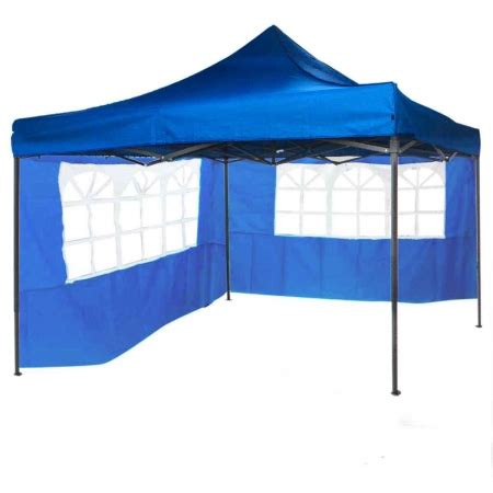 Tenda Gazebo 3x3 Poliéster Articulada Dobrável Camping Praia Parede