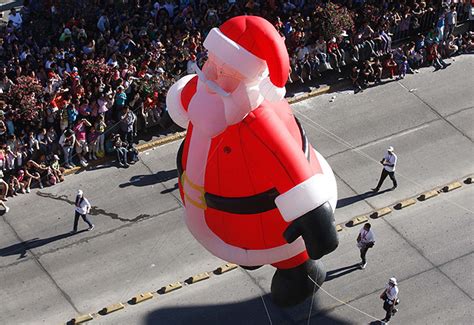 Jingle Santa Parade Balloon Fabulous Inflatables Christmas Parade