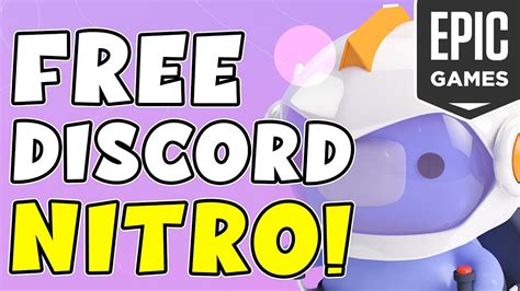 How To Get Discord Nitro Free With Epic Games Fastest Method Youtube