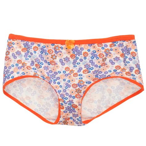 sexy women s print flower panties modal comfortable panty briefs woman underwears knickers